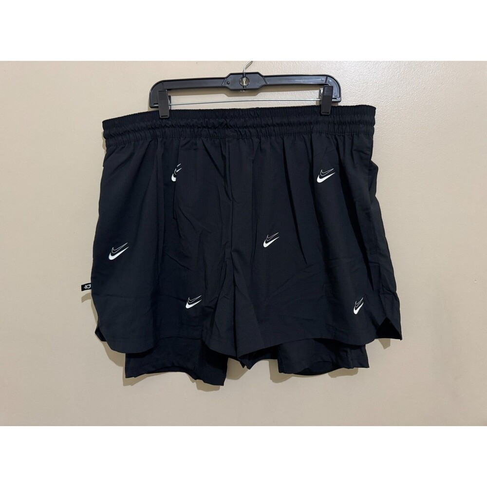 Nike KD Durant DNA Dri-FIT Basketball 2-in-1 Black 4" Shorts Mens 2XL HJ4215-010